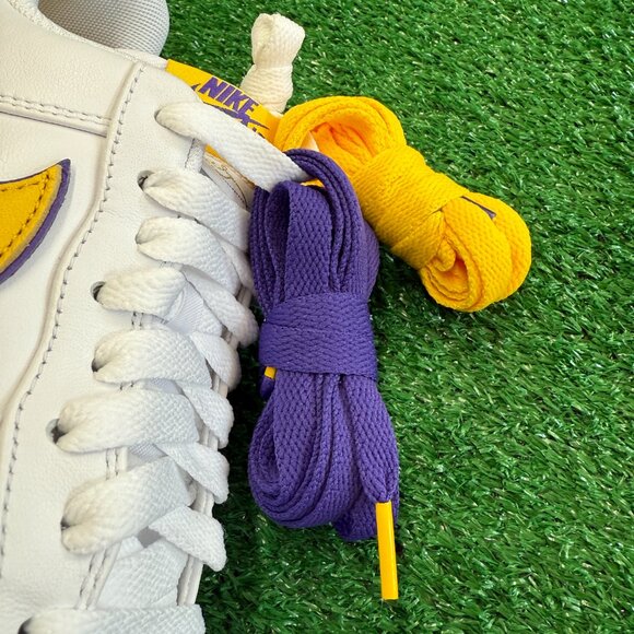 Nike Air Force 1 Low Retro QS Kobe Bryant Lakers Mens Shoes FZ1151-100 NEW Sz 16 - Picture 7 of 7